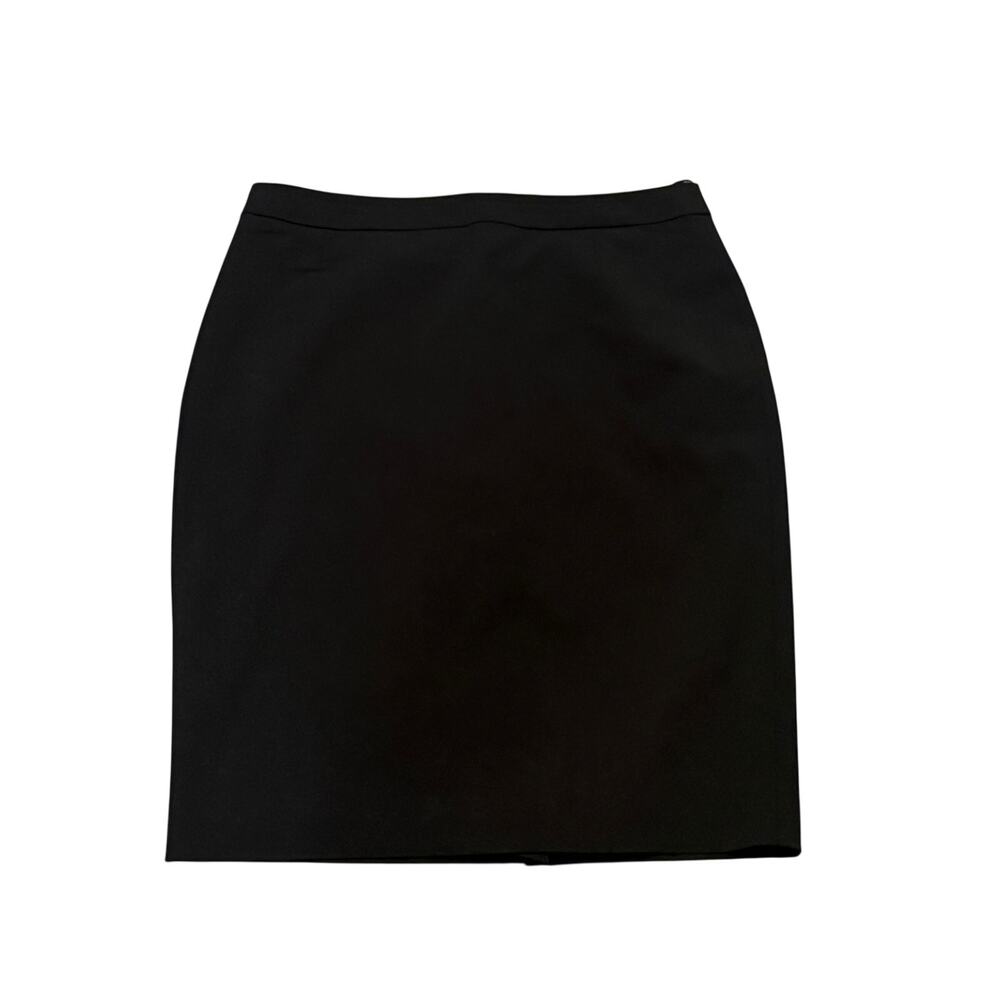 BOSS Hugo Boss Black Pencil Skirt Sz 8 Career Office Knee Length Professional
